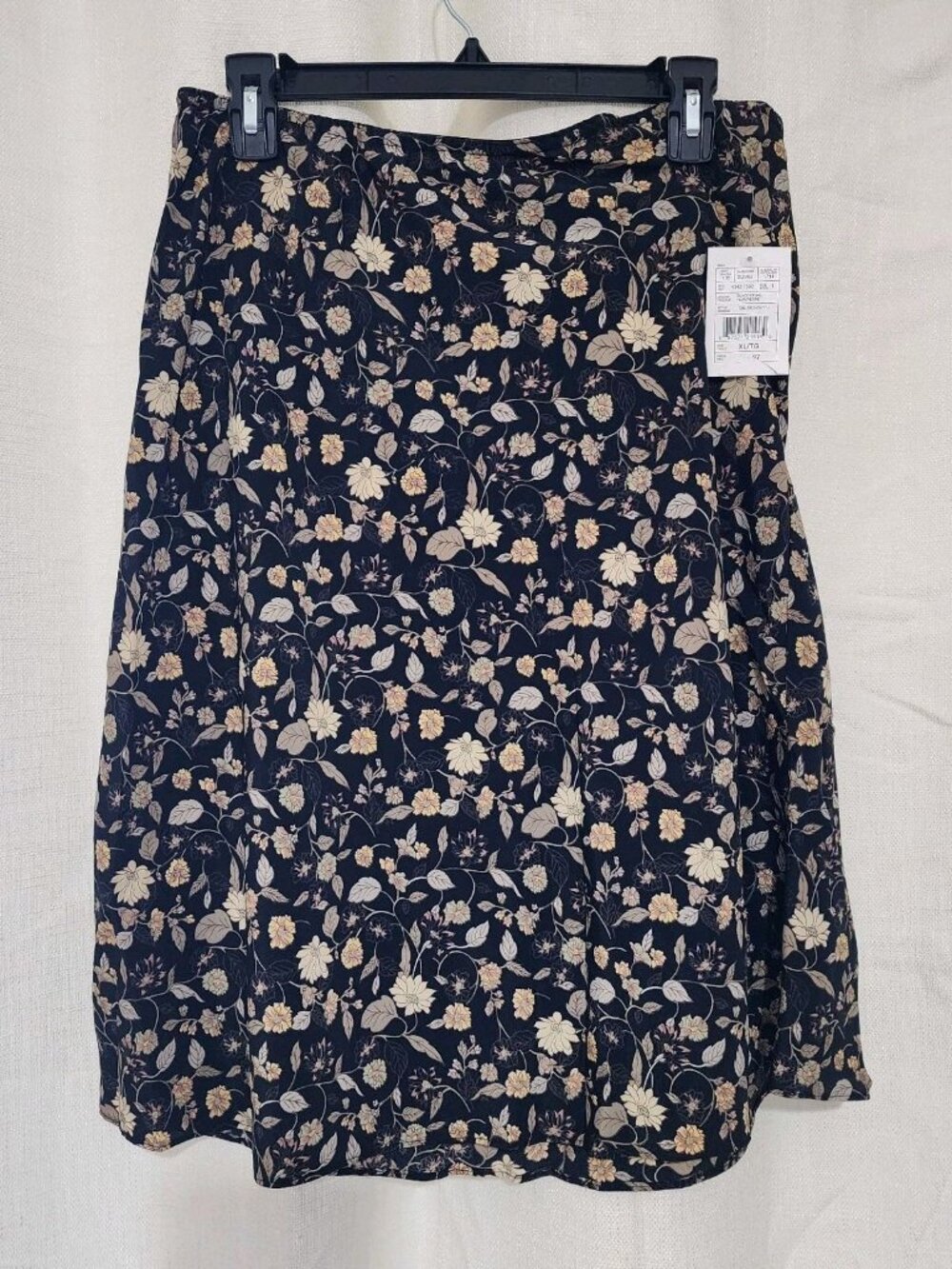 Mandy Evans Women's Midi Skirt Pull-On Floral Size XL Canada NWT